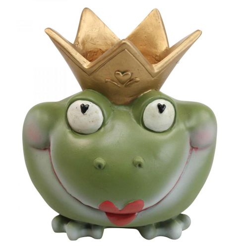 Floristik24 Frog King Déco Vase Jardin Décoration Grenouille Vase 21×17.5×23cm