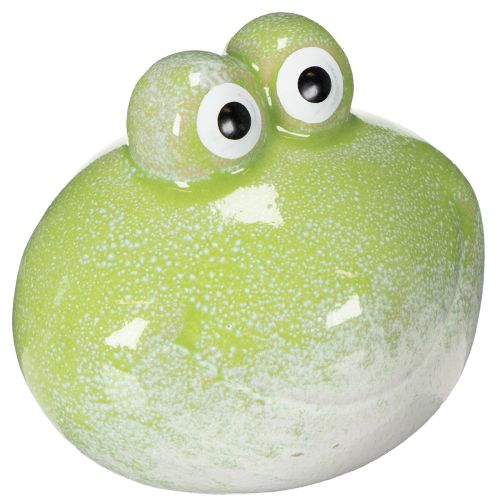 Figurine décorative de grenouille en céramique pour la décoration du salon et du bureau, 10 cm, lot de 4