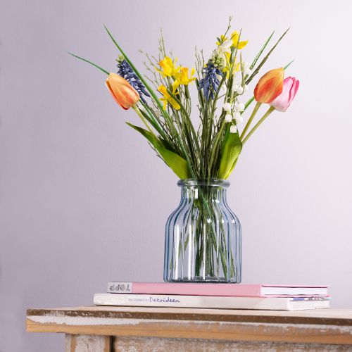 Floristik24 Bouquet de printemps Bouquet de fleurs artificielles Real Touch 36 cm