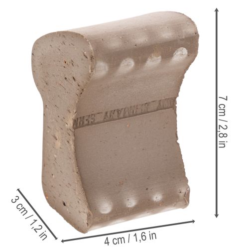 Pieds pour pots de fleurs, rehausseurs pratiques, accessoires pour balcon et terrasse, 7 cm, lot de 3 | Floristik24.be