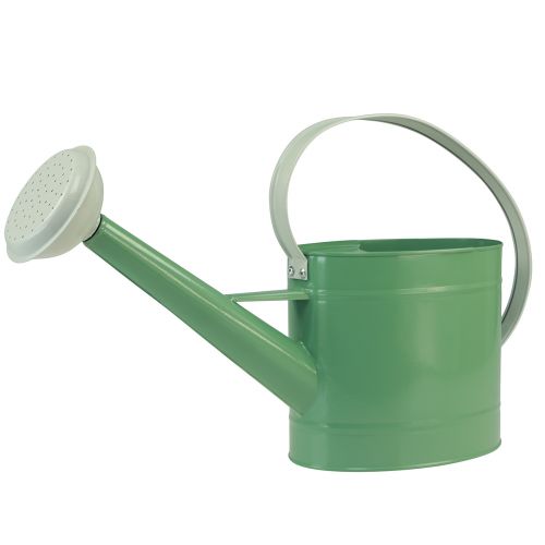 Article Arrosoir décoratif jardinière en métal vert clair 52,5×15×30cm