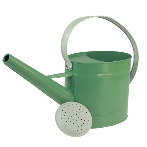 Article Arrosoir décoratif jardinière en métal vert clair 52,5×15×30cm