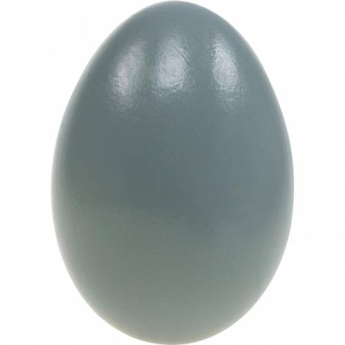 Floristik24 Oeufs d'oie oeufs soufflés gris décoration de Pâques paquet de 12