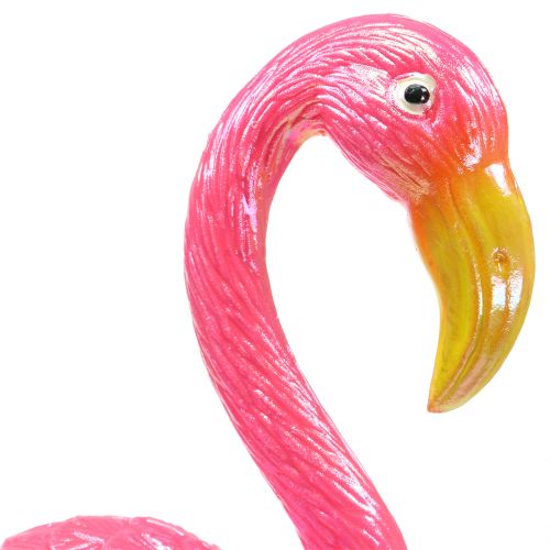 Article Bouchon de jardin flamant rose 15cm