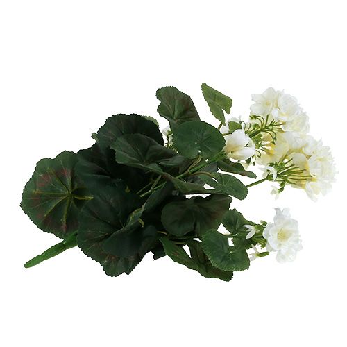 Article Buisson de géranium blanc 38cm