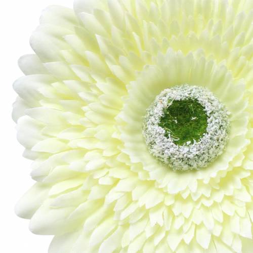 Article Gerbera artificiel blanc 62cm 6 pcs