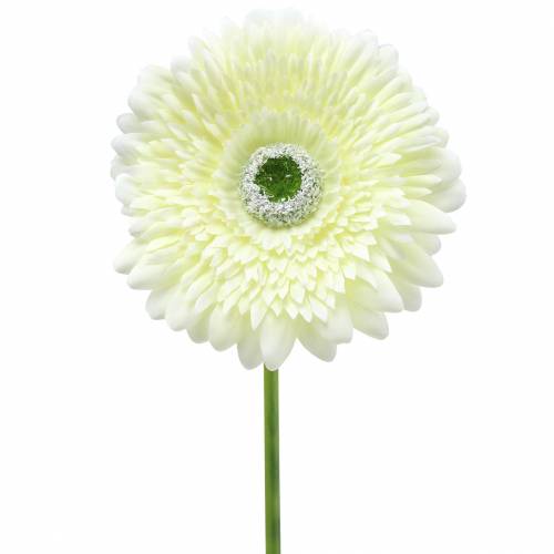 Article Gerbera artificiel blanc 62cm 6 pcs