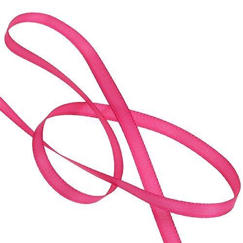 Article Ruban cadeau et décoration 10mm x 50m rose
