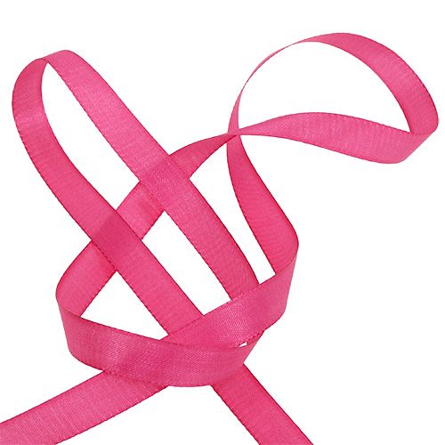 Article Ruban cadeau et décoration 25 mm x 50 m rose
