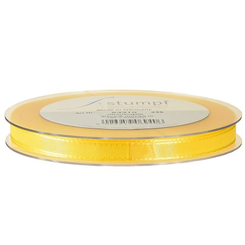 Article Ruban cadeau et décoration 10mm x 50m jaune