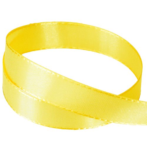 Article Ruban cadeau et décoration 15mm x 50m jaune