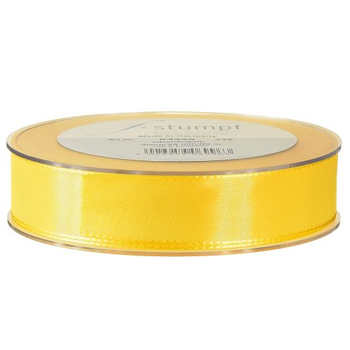 Article Ruban cadeau et décoration 25mm x 50m jaune