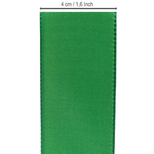 Article Ruban cadeau et décoration 40 mm x 50 m vert foncé