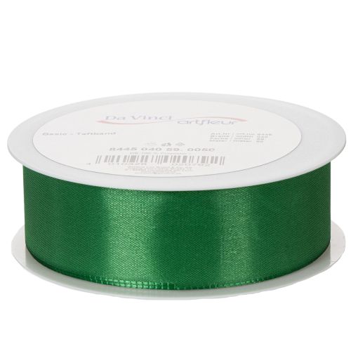 Article Ruban cadeau et décoration 40 mm x 50 m vert foncé