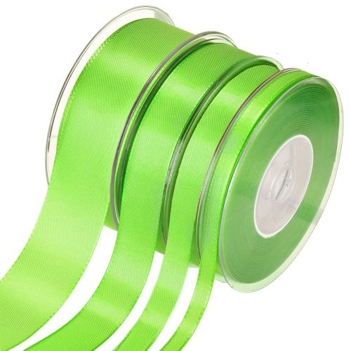 Ruban cadeau et décoration 50m vert clair