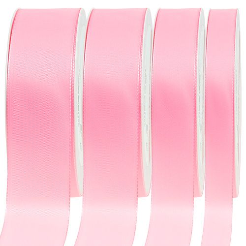 Floristik24 Ruban cadeau et décoration 50m rose clair
