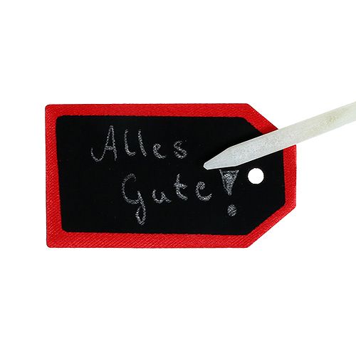 Article Étiquettes cadeaux avec stylo tableau noir 18 pcs