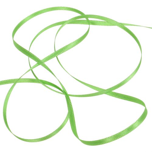 Article Ruban cadeau vert clair 3 mm 50 m