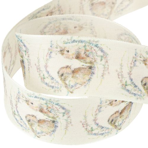 Article Ruban cadeau lapins de Pâques 40 mm 18 m