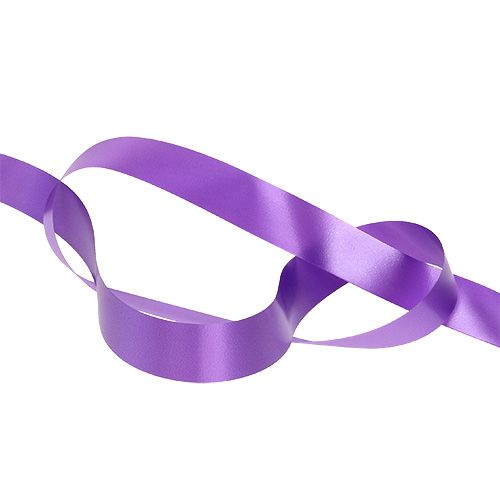 Article Ruban cadeau violet 30mm 100m