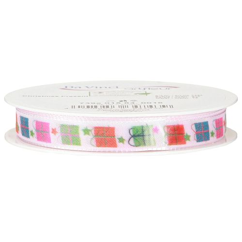 Article Ruban cadeau avec ruban pour colis Noël 15 mm 18 m