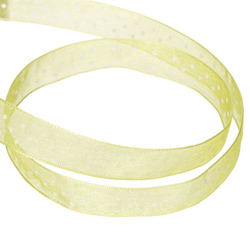 Article Ruban à pois pour emballage cadeau décoratif, 1,5 cm de large, 20 m de long