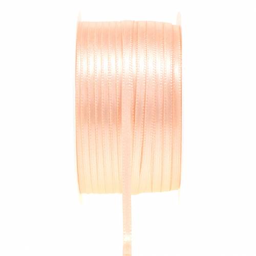 Article Ruban cadeau et décoration saumon 3mm 50m