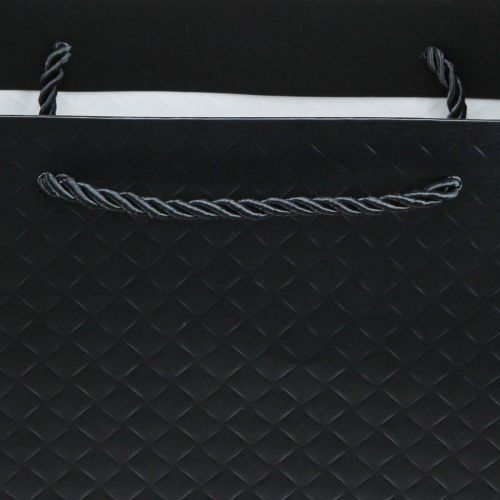 Article Sac cadeau sac cadeau noir 26×12×32cm 1 pièce