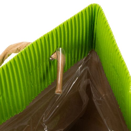 Article Sac cadeau, sac en papier avec poignées, emballage coloré, 10,5 cm, lot de 8