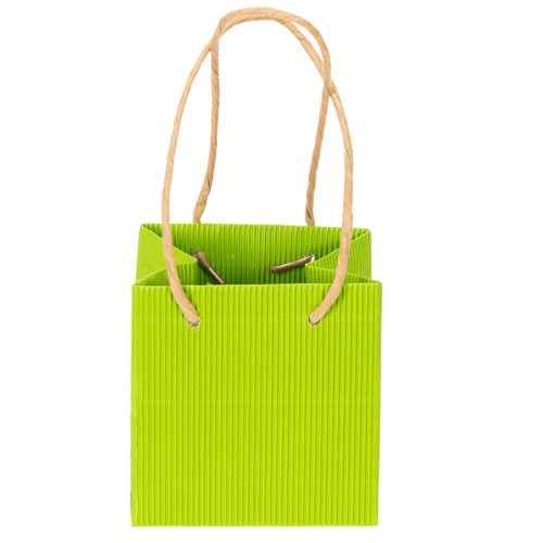 Article Sac cadeau, sac en papier avec poignées, emballage coloré, 10,5 cm, lot de 8