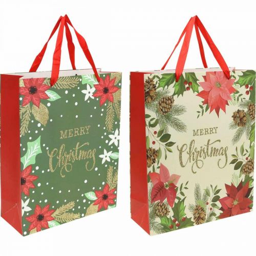 Sac Cadeau Noel 12 Pcs Sacs Cadeaux de Noël Sac Cadeau Noel Grand