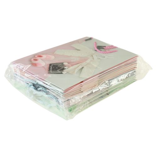 Article Sacs cadeaux sacs cadeaux bébé naissance 23×18cm 12pcs