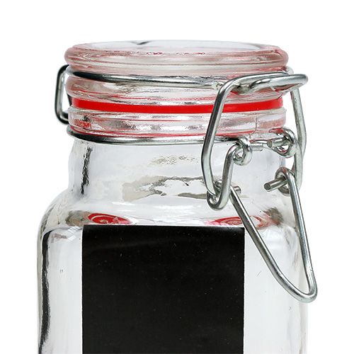 Floristik24 Pots à épices avec porte-étiquette Ø4cm H7cm 4pcs