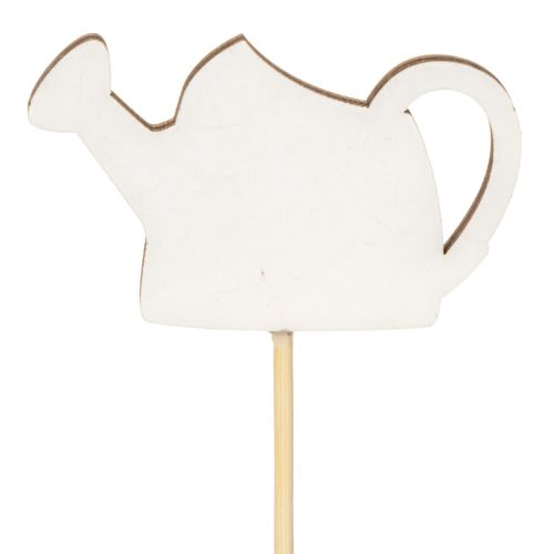 Article Tuteurs décoratifs en forme d'arrosoir pour bouquets et décoration florale de balcon, 34 cm, lot de 8