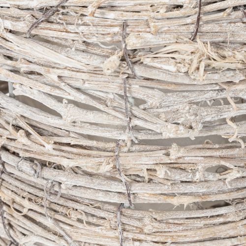 Article Arrosoir décoratif au design tressé raffiné, idéal pour une décoration intérieure élégante, 26 cm