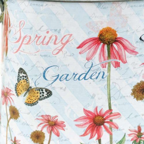 Floristik24 Arrosoir décoratif pour planter des fleurs en seau en métal H15.5cm