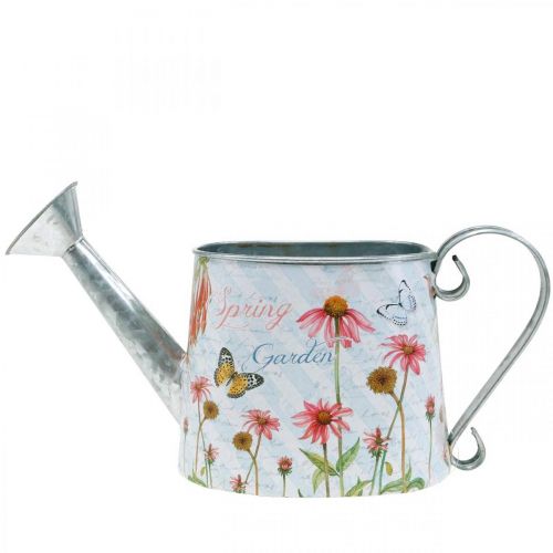 Floristik24 Arrosoir décoratif pour planter des fleurs en seau en métal H15.5cm