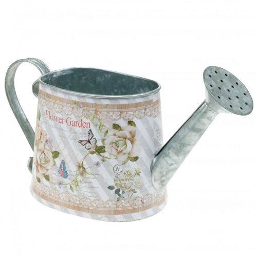 Floristik24 Arrosoir décoratif pot de jardinière en métal décoration d&#39;été H15.5cm