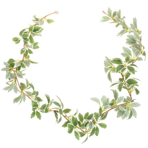 Guirlande artificielle à feuilles panachées, 175 cm