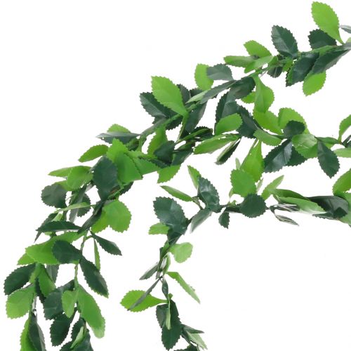 Floristik24 Guirlande végétale verte 7,5m