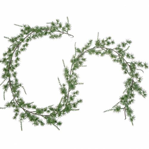 Floristik24 Guirlande Conifere Gris-Vert 167cm