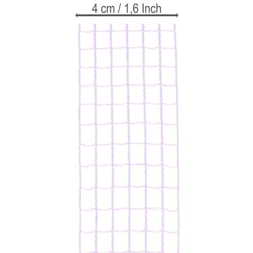 Ruban adhésif décoratif en maille violette, 4,5 cm de large, rouleau de 10 m pour loisirs créatifs | Floristik24.be