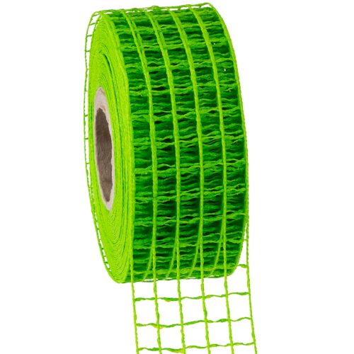 Floristik24 Grille ruban 4.5cmx10m vert