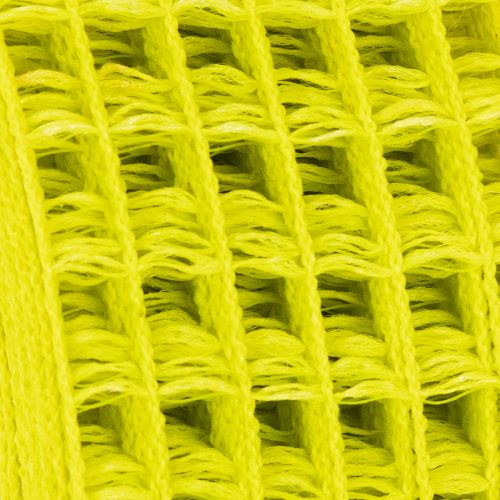 Ruban en maille jaune, 4,5 cm, ruban cadeau pour décoration créative | Floristik24.be