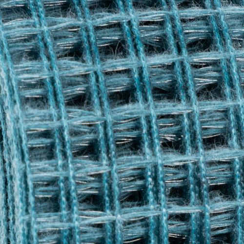Ruban décoratif quadrillé, 4,5 cm de large, bleu, pour loisirs créatifs, 10 m | Floristik24.be