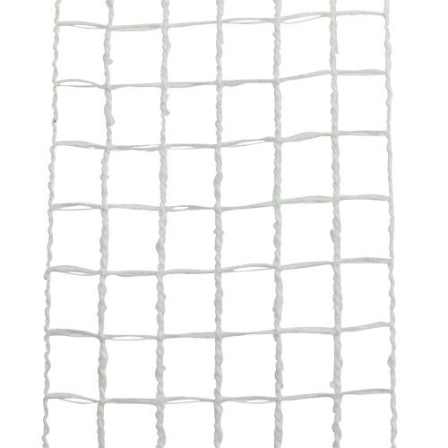 Floristik24 Ruban grillagé 4,5 cm x 10 m blanc