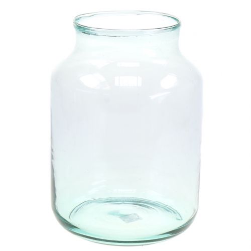 Vase de sol en verre déco Ø21cm H30cm