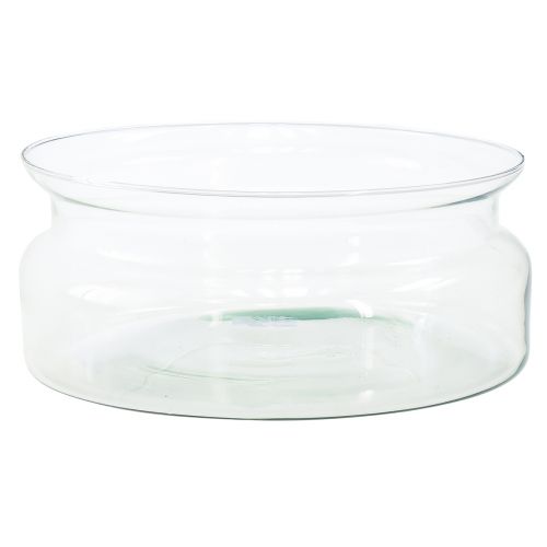 Floristik24 Bol en verre bol de natation bol décoratif en verre Ø24cm H10cm