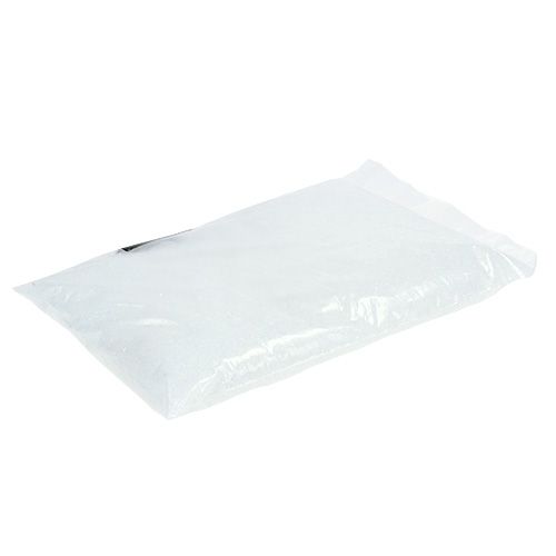 Floristik24 Pierres de verre 1mm - 2mm couleur naturelle 2kg