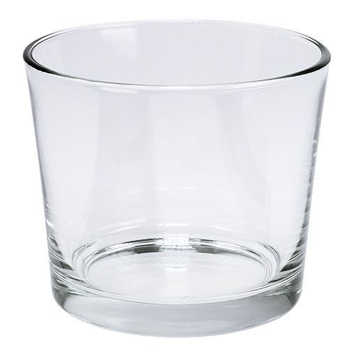 Floristik24 Pot en verre Ø14,5cm clair 6pcs